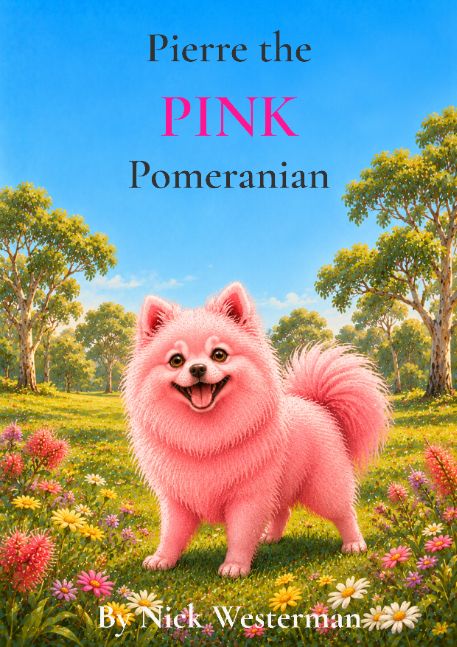 Pierre the PINK Pomeranian